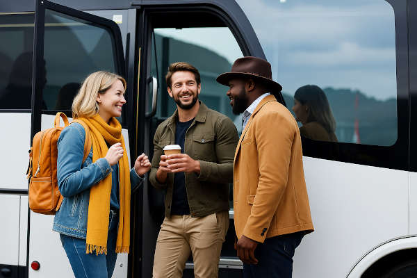 Location autocar pour familles, amis et voyageurs en Europe
