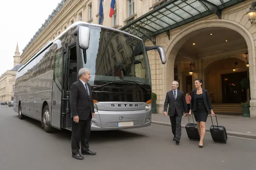 Transport événementiel et Location autocar pour événement entreprise en Europe