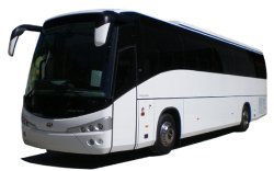 53 seater coach and charter bus hire in Sardinia