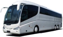 62 seater coach and charter bus hire in Zwolle