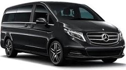 7 seater executive minibus with driver hire in Sardinia