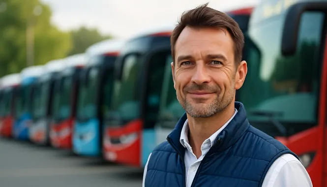 Minibus with driver and Coach hire in Cardiff